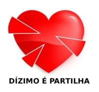 painted double red heart on a black background
