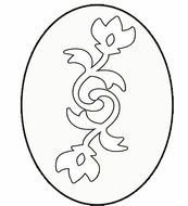 Easter Egg Coloring Pages drawing