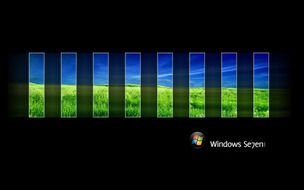 New Windows 7 Desktop Backgrounds drawing