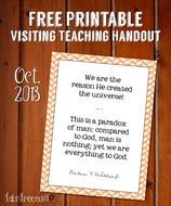 LDS Visiting Teaching Clip Art