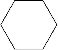 Hexagon Shape Template Printable