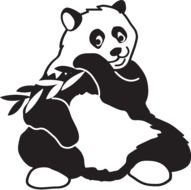 Panda Bear Coloring Pages drawing
