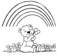 St Patricks Day Rainbow Coloring Pages N3