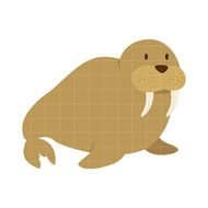 Walrus Face Clip Art Cute Clipart