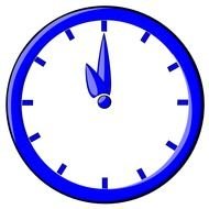 9 OClock Clip Art