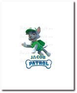 Printable PAW Patrol Rocky