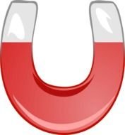 Horseshoe Magnet Clip Art N4