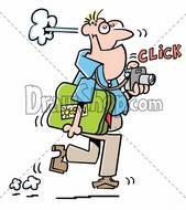 Tourist Camera Clip Art