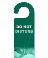 Do Not Disturb Door Hangers
