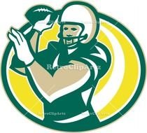 American Football Ball Clip Art N7