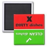 Dirty Clean Area Signs