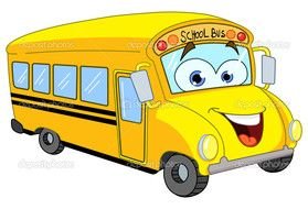 Cartoon School Bus N8