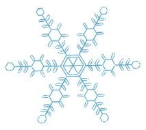 Frozen Snowflake Clip Art N4