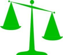 Justice Scales Clip Art N33