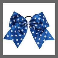 Red White And Blue Cheer Bows