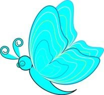 Cartoon Butterfly Clip Art N35