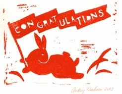 Displaying For Congratulations drawing