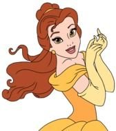 Belle Beauty And The Beast Clip Art N6