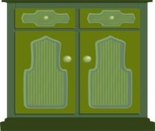 Kitchen Cabinet Clip Art N7