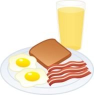 Breakfast Food, Clip Art