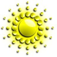 Sun Rays Clip Art N39