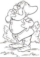 Seven Dwarfs Coloring Pages