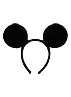 Headband with Mickey Mouse ears on a white background