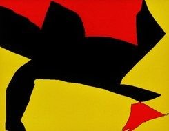 abstract tricolor image