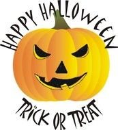 halloween banner with pumpkin