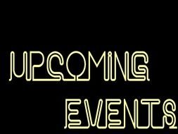 neon Upcoming Events drawing