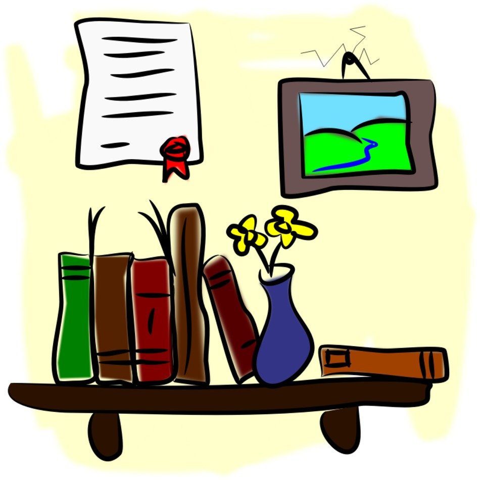 Shelf Clip Art N8