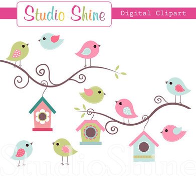 Cute Bird Clip Art N17