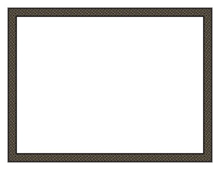 Gold Foil Certificate Paper