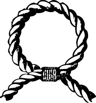 Rope Knot Border Clip Art N2