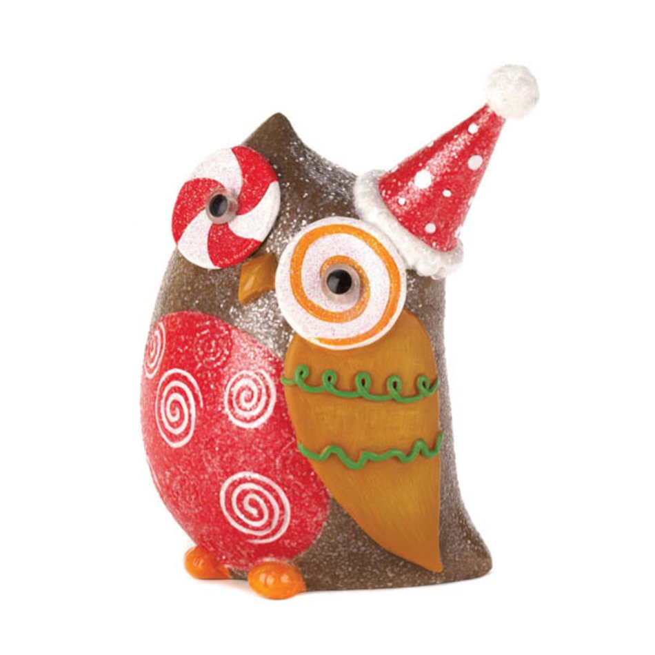 Sparkly Holiday Owl