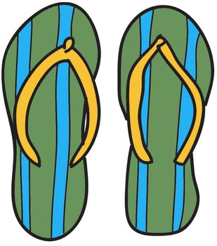 Flip Flop Clip Art N76