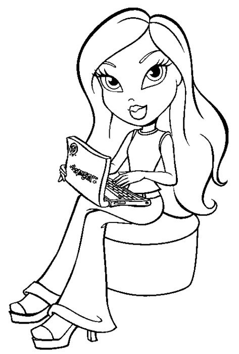 Girl Coloring Pages N3