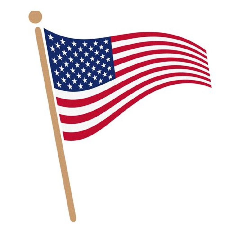 American Flag Clip Art N153