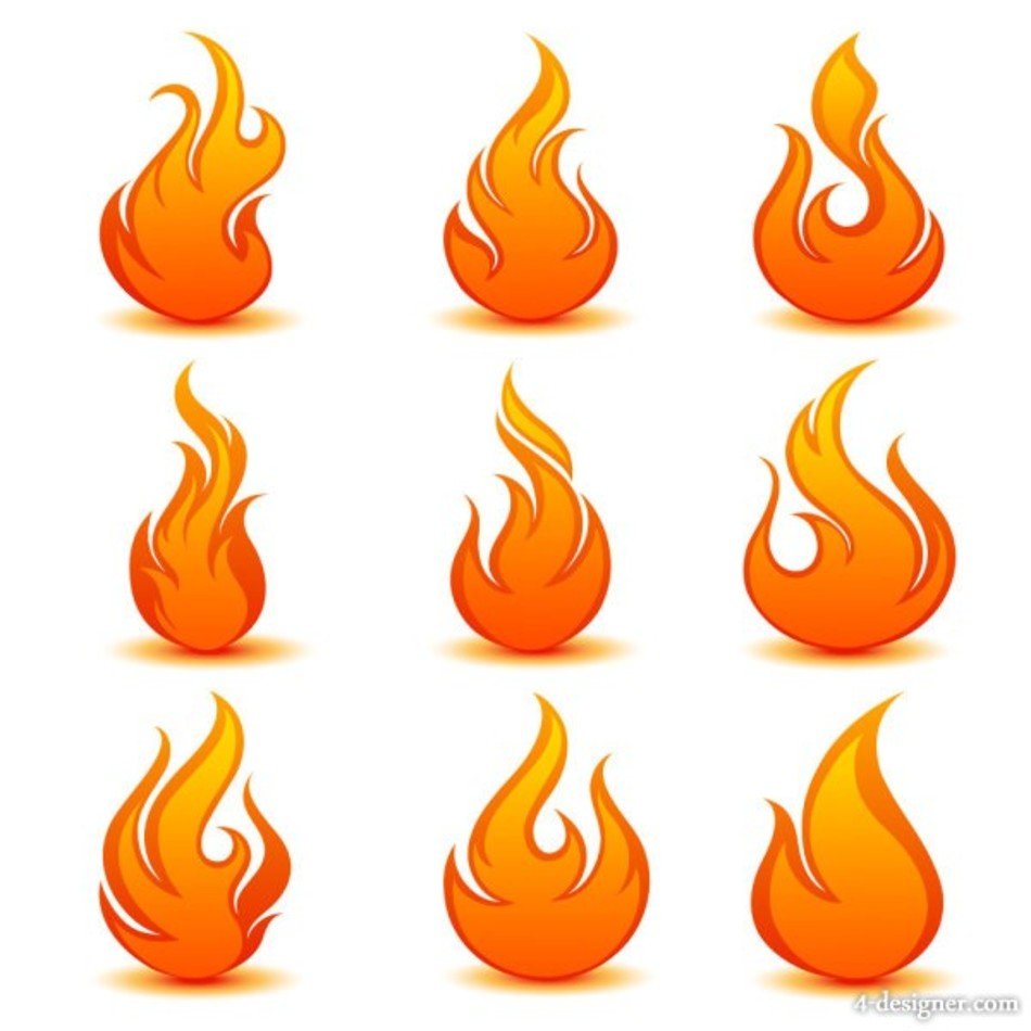 Vector Flame Icon N2