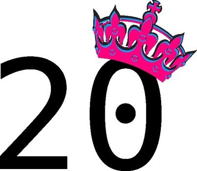 Number 20 Clip Art N5