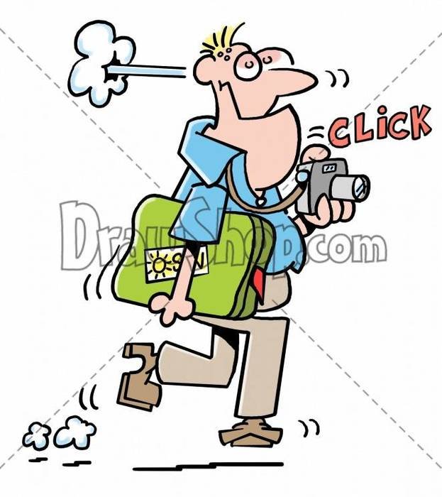 Tourist Camera Clip Art