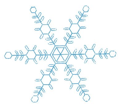 Frozen Snowflake Clip Art N4