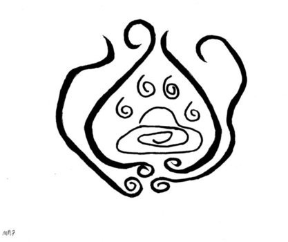 Tiger Paw Print Coloring Page N2