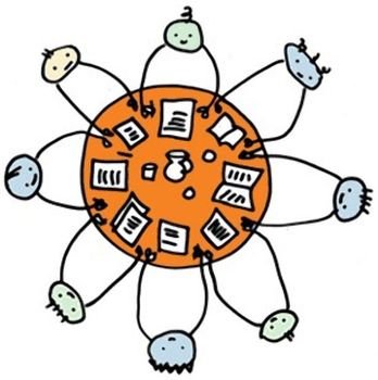 Round Table Discussion Clip Art N3