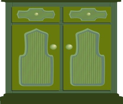Kitchen Cabinet Clip Art N7