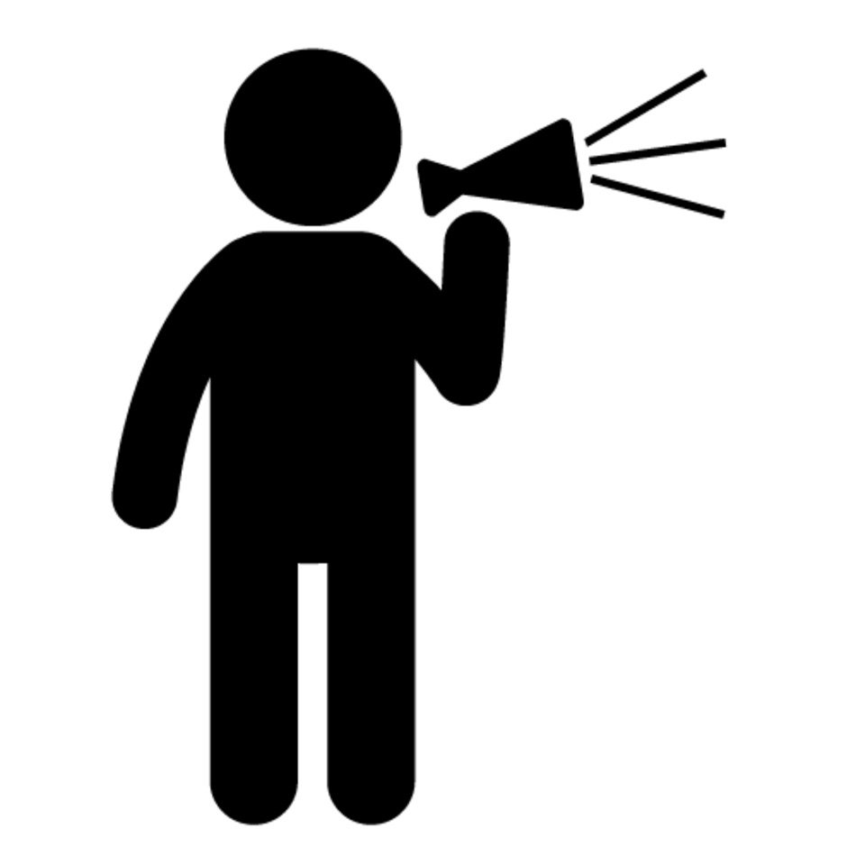 People Icon Clip Art Black And White