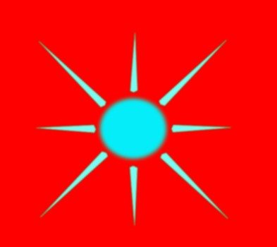 Sun Rays Clip Art N40