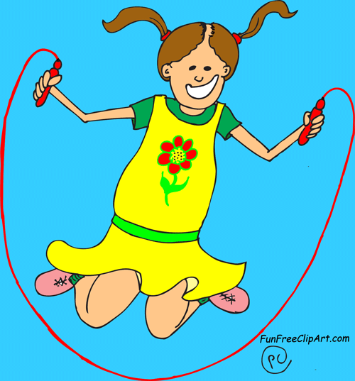 Jump Rope Girl N3 free image download