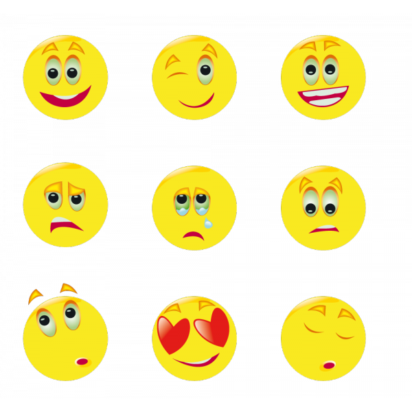 Smiley Emoticon Stickers free image download