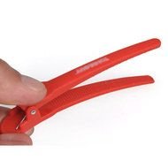 12pcs Red Matte Hairdressing Salon Sectioning Clips Clamps Hair Grip